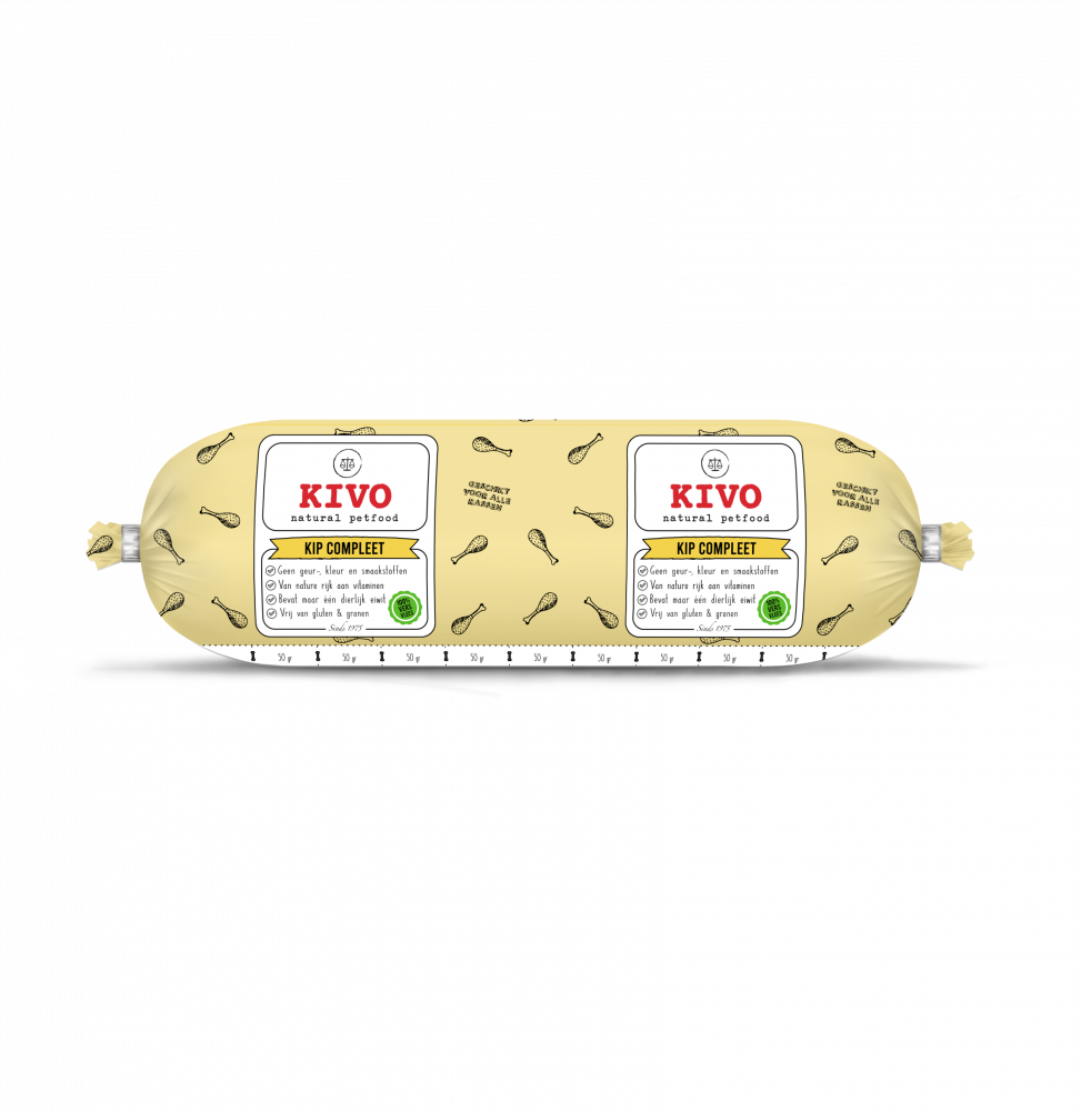 Kivo kip compleet 500gr