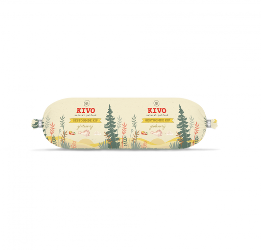 Kivo gestoomde kip 600gr