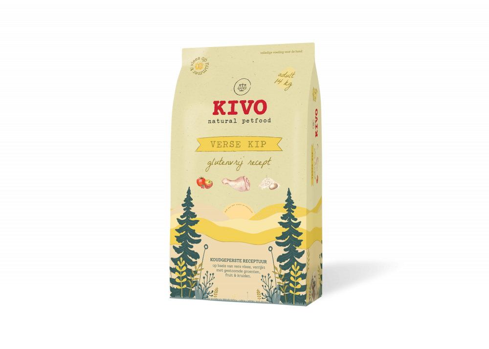 Kivo verse kip glutenvrij 14kg