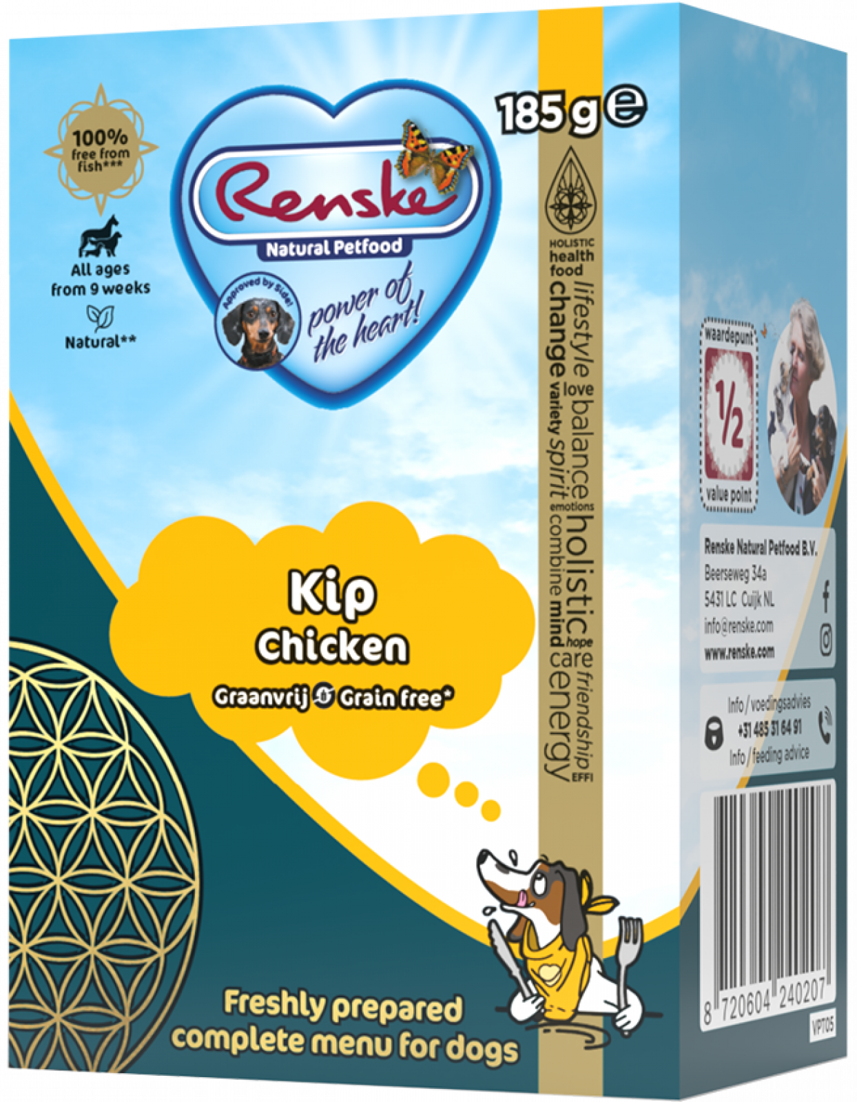 Renske vers kip graanvrij - tetra 185gr