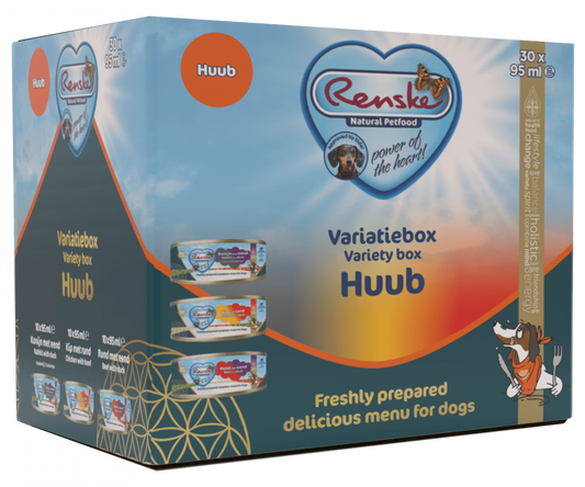 Renske vers hond variatiebox Huub 30x95gr