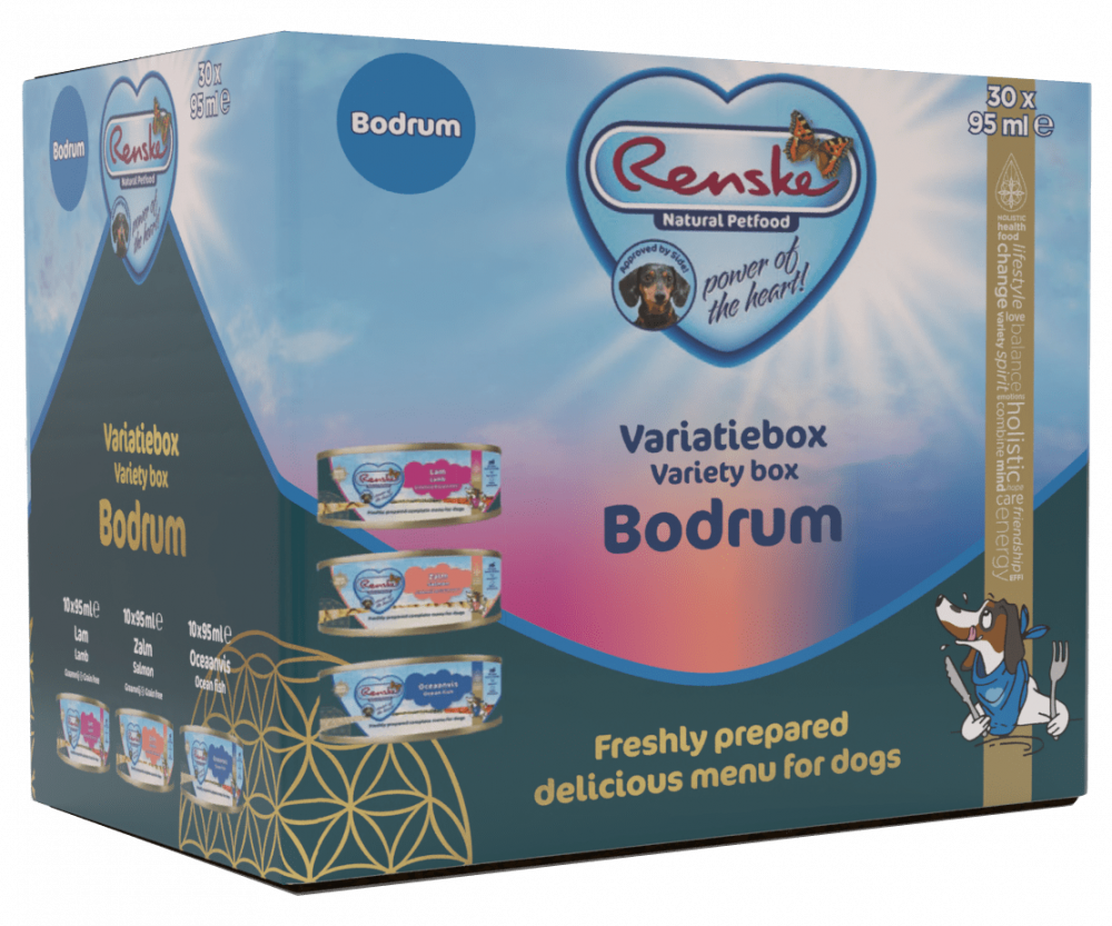 Renske vers hond variatiebox Bodrum 30x95gr