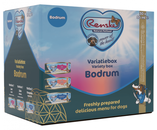 Renske vers hond variatiebox Bodrum 30x95gr