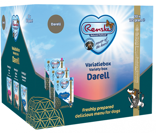 Renske vers hond variatiebox Darell 30x185gr