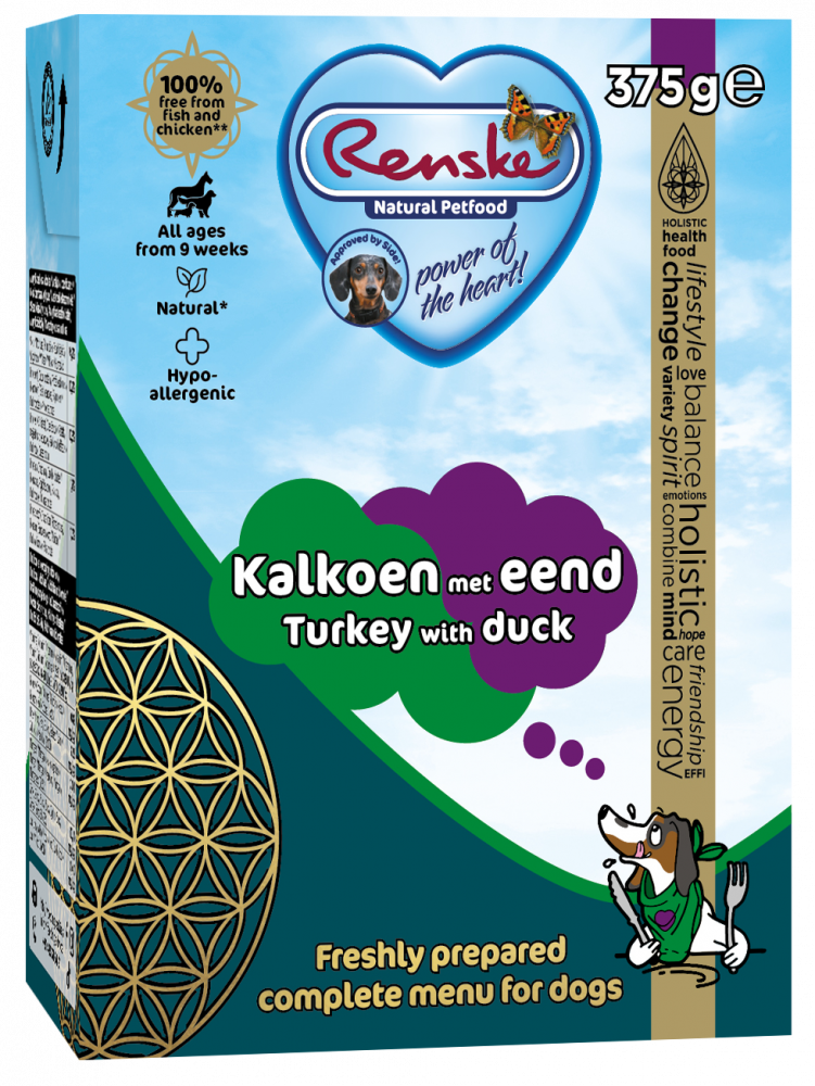 Renske vers kalkoen met eend - tetra 375gr