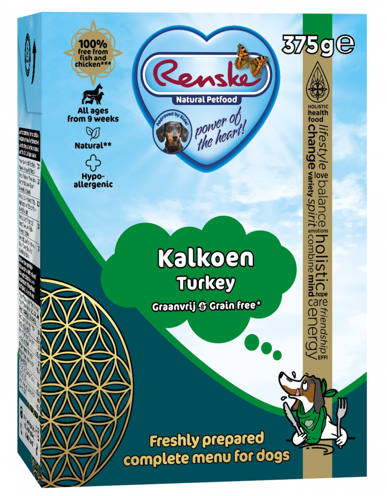 Renske vers kalkoen graanvrij - tetra 375gr