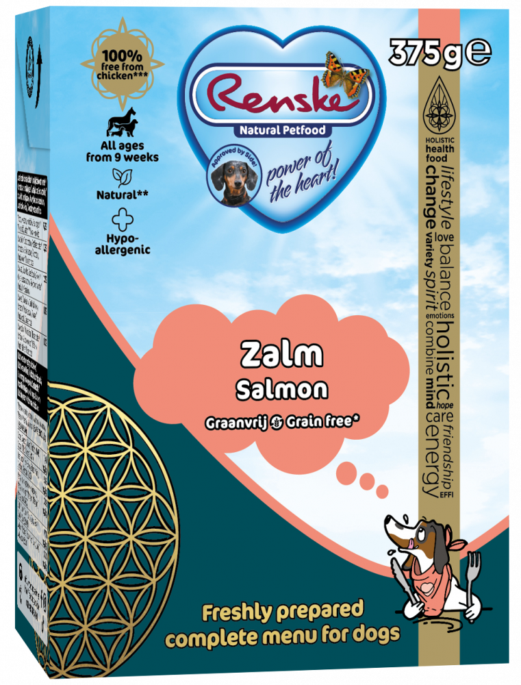 Renske vers zalm graanvrij - tetra 375gr