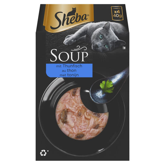 Sheba Soup tonijn mp 4x40gr