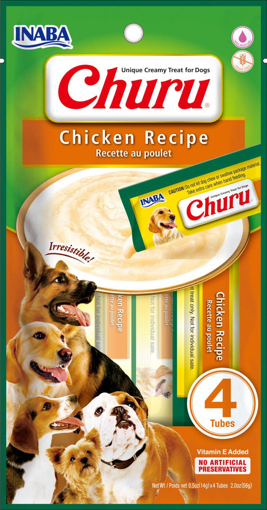Inaba Churu dog chicken 4x14gr