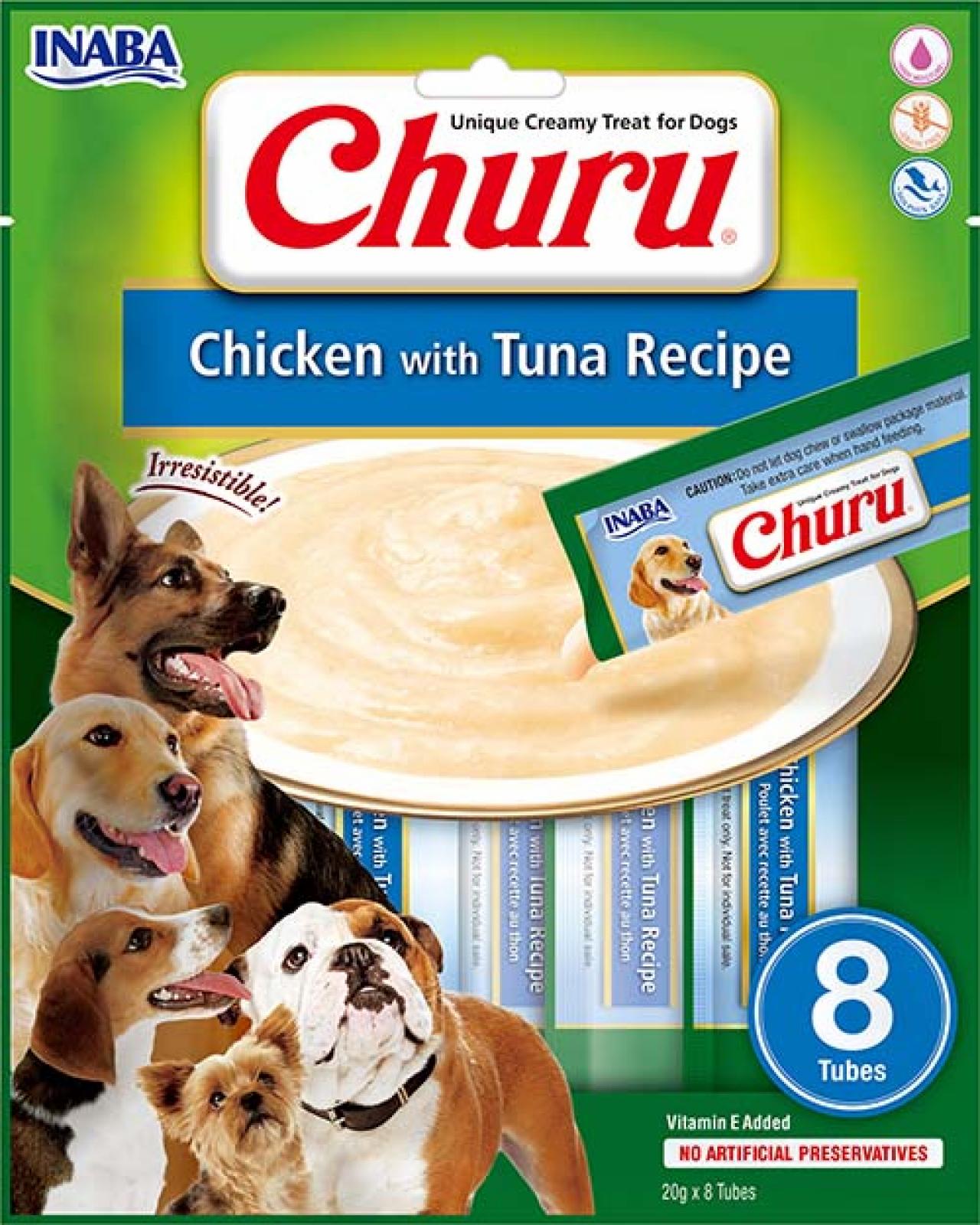 Inaba Churu dog chicken&tuna 8x20gr