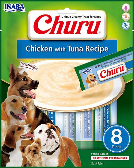 Inaba Churu dog chicken&tuna 8x20gr